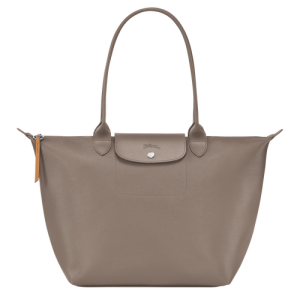 Longchamp Le Pliage City L Canvas Women's Shoulder Bags Beige | 943-HWOYRD