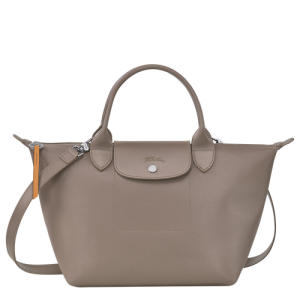 Longchamp Le Pliage City S Canvas Women's Top-handle Bags Beige | 329-XQCZGE