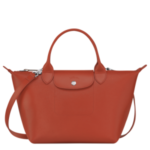 Longchamp Le Pliage City S Canvas Women's Top-handle Bags Orange | 379-KRBSOY