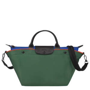 Longchamp Le Pliage Collection M Canvas Women's Top-handle Bags Green | 960-UTBRJO