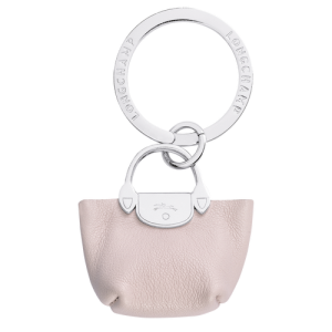 Longchamp Le Pliage Cuir Leather Women's Key Rings Pink | 842-PYOESI