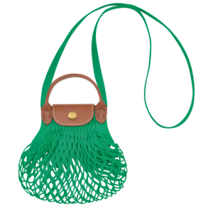 Longchamp Le Pliage Filet XS Canvas Women's Pouches Green | 023-ZWJIOS