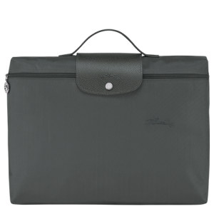 Longchamp Le Pliage Green Canvas, Recycled canvas Women's Briefcase Grey | 679-LSQYTZ