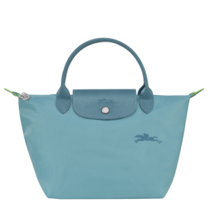 Longchamp Le Pliage Green S Canvas, Recycled canvas Women's Top-handle Bags Blue | 043-JBZFTU