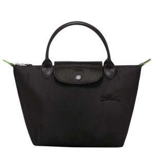 Longchamp Le Pliage Green S Canvas, Recycled canvas Women's Top-handle Bags Black | 215-FMOQZE