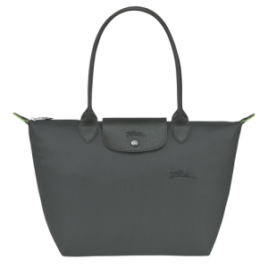 Longchamp Le Pliage Green S Canvas, Recycled canvas Women's Shoulder Bags Grey | 794-NUMRFS