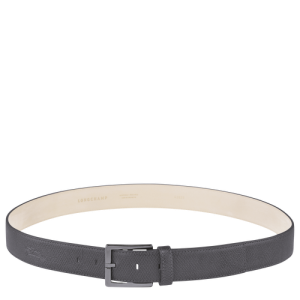 Longchamp Le Pliage Leather Men's Belts Grey | 805-OTNDWK