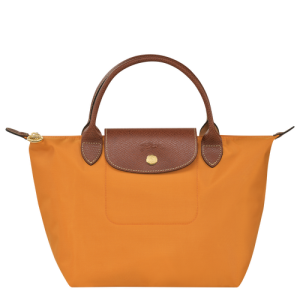 Longchamp Le Pliage Original S Canvas, Recycled canvas Women's Top-handle Bags Orange | 271-NAZHPF