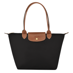 Longchamp Le Pliage Original S Canvas, Recycled canvas Women's Shoulder Bags Black | 518-YASUEQ