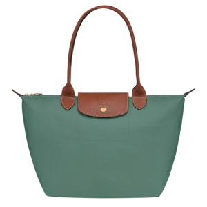 Longchamp Le Pliage Original S Canvas, Recycled canvas Women's Shoulder Bags Green | 725-AMTNJC