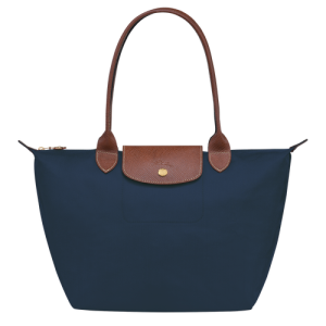 Longchamp Le Pliage Original S Canvas, Recycled canvas Women's Shoulder Bags Blue | 976-TIEJYP