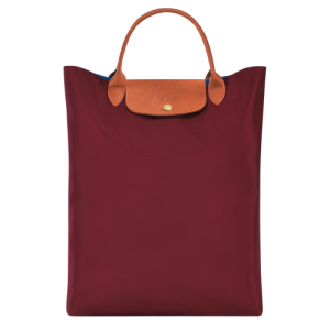 Longchamp Le Pliage Re-Play Canvas Women's Top-handle Bags Red | 249-MKYRNI