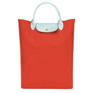 Longchamp Le Pliage Re-Play Canvas Women's Top-handle Bags Orange | 296-WJZMLY