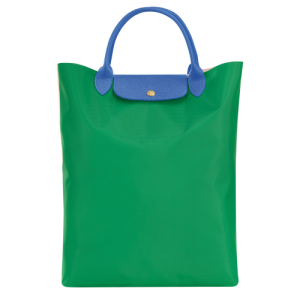 Longchamp Le Pliage Re-Play Canvas Women's Top-handle Bags Green | 390-PQMFCH