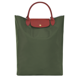 Longchamp Le Pliage Re-Play Canvas Women's Top-handle Bags Green | 624-FXQYTD