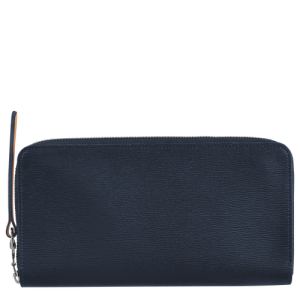 Longchamp Long Le Pliage City Canvas Women's Wallets Blue | 196-XULJAV