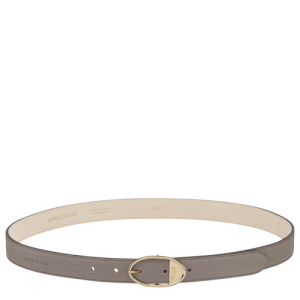 Longchamp Mailbox Leather Women's Belts Beige | 542-WHXDZA