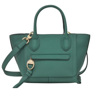 Longchamp Mailbox S Leather Women's Mini Bag Green | 960-YJHQPB