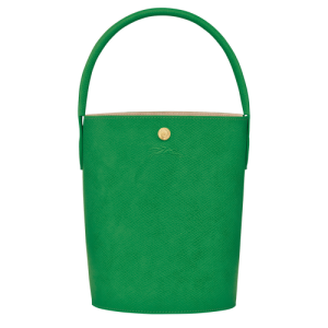 Longchamp épure Leather Women's Top-handle Bags Green | 451-CJHQLM